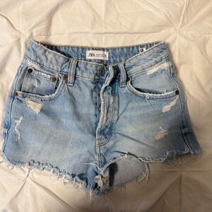 ZARA denim shorts